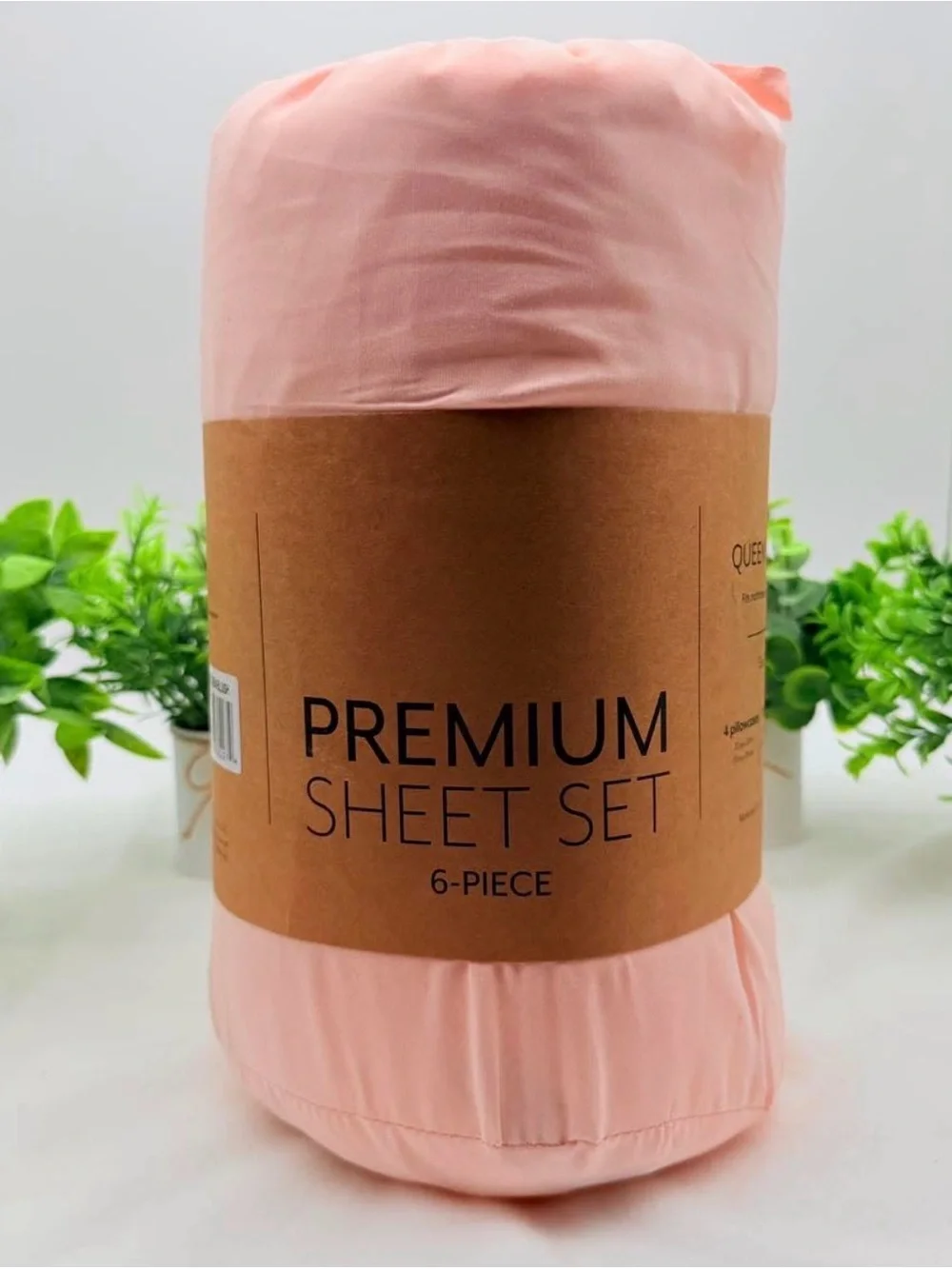 Que Blush Pink Duvet Cover Set